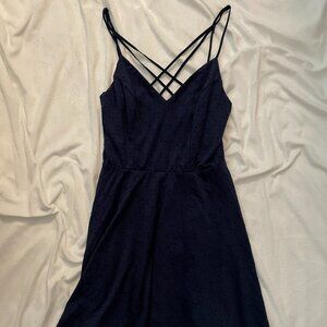 Navy Blue Mini dress